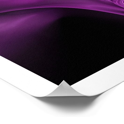 FRACTALバラ, VIOLET ポスター (角)