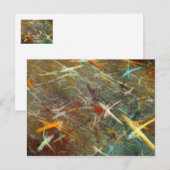 Fractal293はがき ポストカード (正面/裏面)