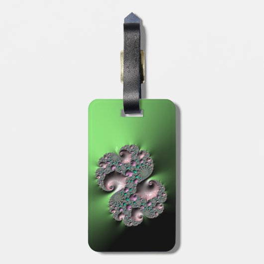 Fractal3 ラゲッジタグ (裏面縦)