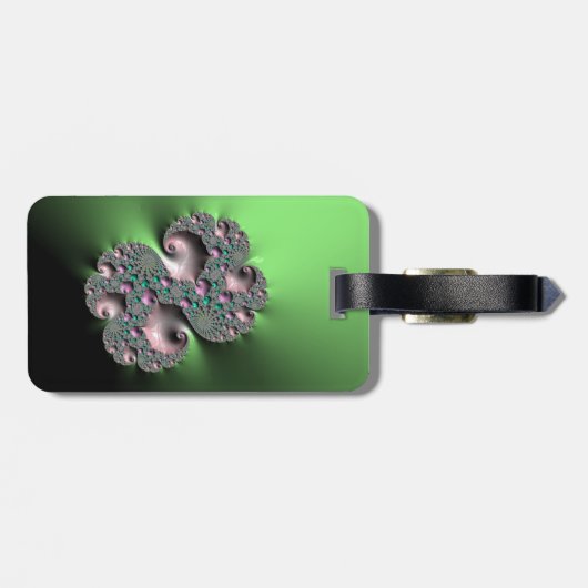 Fractal3 ラゲッジタグ (裏面横)