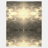 Fractal フリースブランケット (正面)