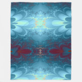 Fractal フリースブランケット (正面)