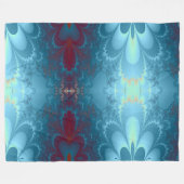 Fractal フリースブランケット (正面(横))