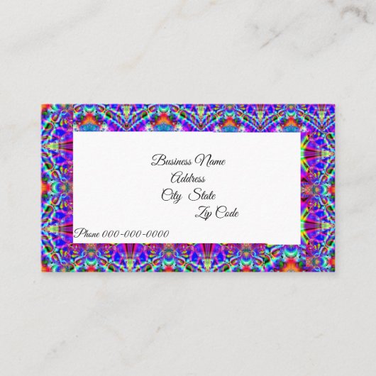 Fractal 125名刺 名刺 (正面)