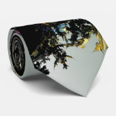 Fractal 3D Sci fi futuristic Tie ネクタイ (ロール)