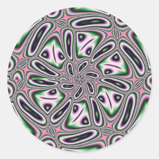 Fractal 99シール ラウンドシール (正面)