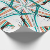 Fractal abstract background. Digital effects. Fest ラッピングペーパー (角)