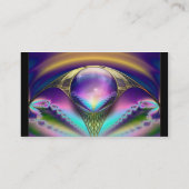 Fractal_Art_30 、名前、アドレス1 、アドレス2 、コン… 名刺 (裏面)