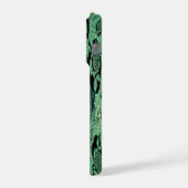 Fractal Bloom – Botanical Vortex iPhoneケース (左側面)