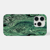 Fractal Bloom – Botanical Vortex iPhoneケース (裏面横)