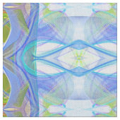 fractal blue ethnic pattern. ファブリック (クローズアップ)