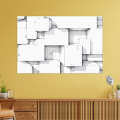 Fractal Connections キャンバスプリント (インサイチュ (リビング))