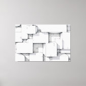 Fractal Connections キャンバスプリント (正面)