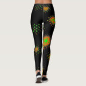 Fractal Energy Burst Leggings レギンス (裏面)
