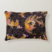 Fractal Firestorm Sphere アクセントクッション (正面)