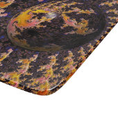 Fractal Firestorm Sphere カッティングボード (角)