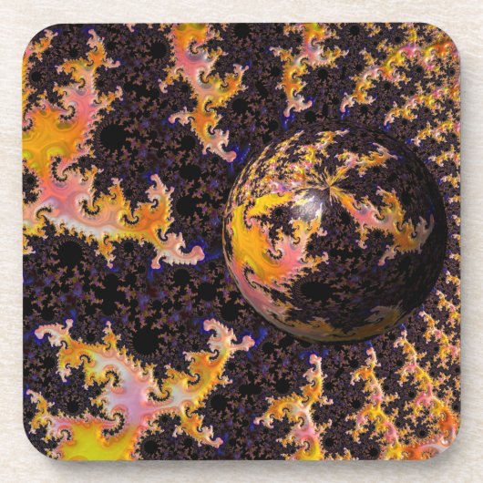 Fractal Firestorm Sphere コースター (正面)