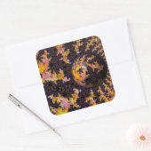 Fractal Firestorm Sphere スクエアシール (封筒)