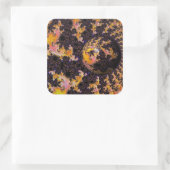 Fractal Firestorm Sphere スクエアシール (バッグ)