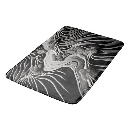 Fractal Flow バスマット (アングル)