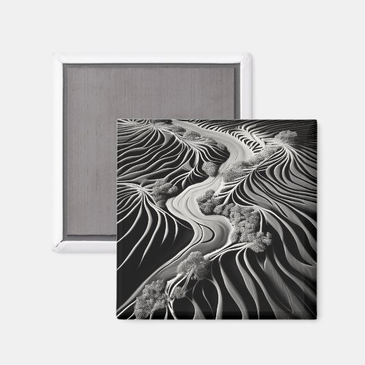 Fractal Flow マグネット (正面/裏面)
