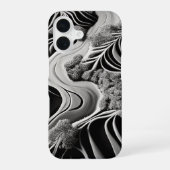 Fractal Flow iPhone 16ケース (裏面)