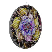 fractal flower ダーツボード (正面左)