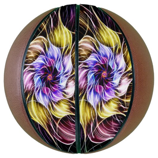 fractal flower バスケットボール (縦)