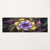 fractal flower ヨガマット (裏面(横))