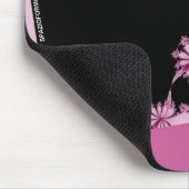 Fractal Garden rose water マウスパッド (コーナー)