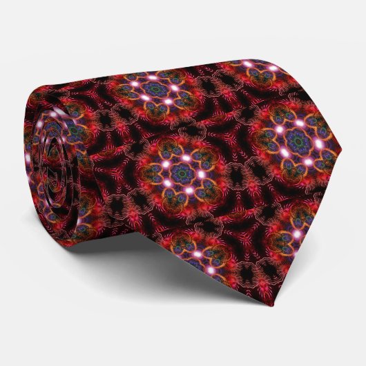 Fractal LightFlower Tie ネクタイ (ロール)