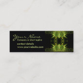 Fractal Lotusプロファイルカード スキニー名刺 (正面)