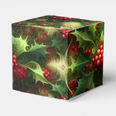 Fractal Mistletoe Favor Box フェイバーボックス (裏面サイド)
