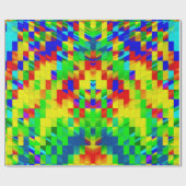 ~ Fractal Pattern MULTICOLORED Shades ~  ラッピングペーパー (フラット)