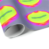 ~ Fractal Pattern Yellow Purple Red Shades ~ Wrapp ラッピングペーパー (ロールコーナー)