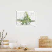 Fractal ship ポスター (キッチン)