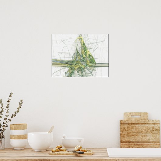 Fractal ship ポスター (キッチン)