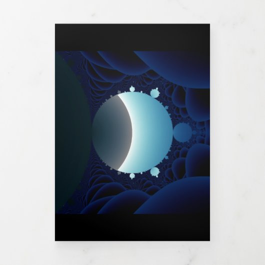 Fractal Sky 三つ折りカード (カバー)