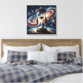 Fractal Time キャンバスプリント (インサイチュ (寝室))