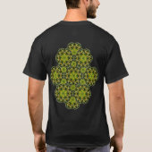 Fractal Tree Tシャツ (裏面)