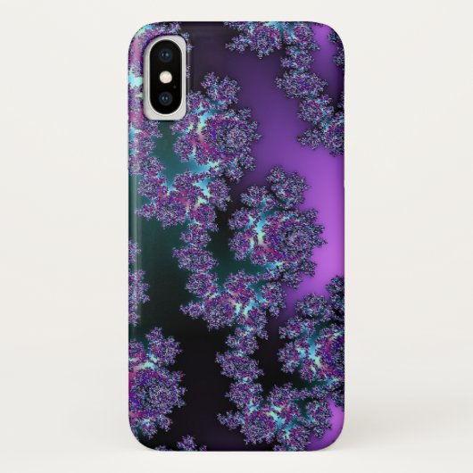 Fractalaciousのフラクタルのカッコいいの色相のiPhone Xの場合 Case-Mate iPhoneケース (裏面)