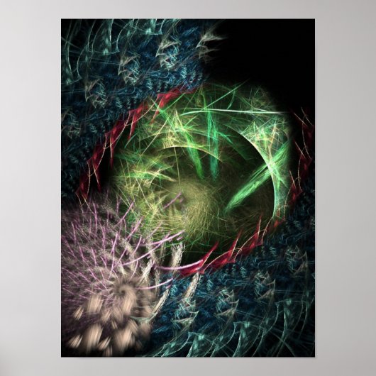 FractalARTS 077ポスター ポスター (正面)