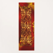 FractalCelt 1グラフィックデザイン ヨガマット (正面)