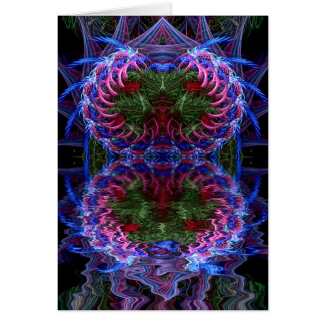 fractalDropsカード (正面)