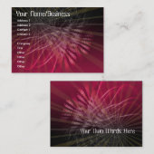 Fractaliata名刺 名刺 (正面/裏面)