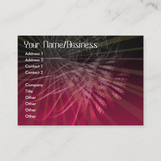 Fractaliata名刺 名刺 (正面)