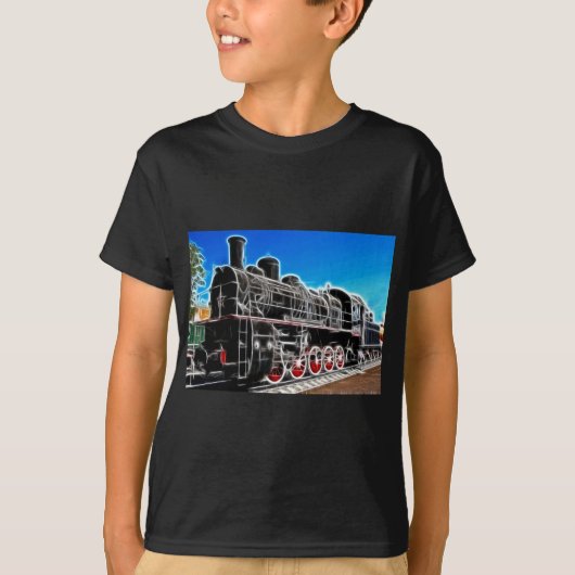 Fractaliusの列車 Tシャツ (正面)