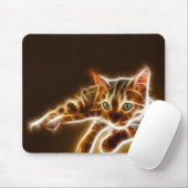 Fractaliusベンガル猫 マウスパッド (マウス)