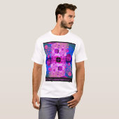 Fractalizationのろうけつ染めのワイシャツ Tシャツ (正面フル)