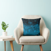 Fractaloidの青い装飾用クッション クッション (椅子)